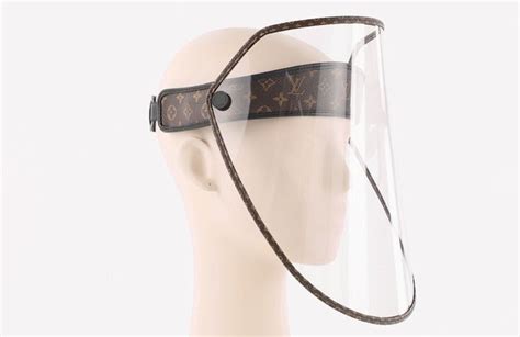 louis vuitton ppe|Louis Vuitton plastic face shield.